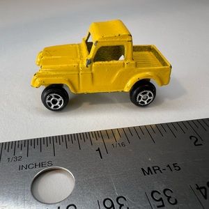 Vintage TootsieToy # 1 Jeep Short Wheelbase Truck Diecast Metal